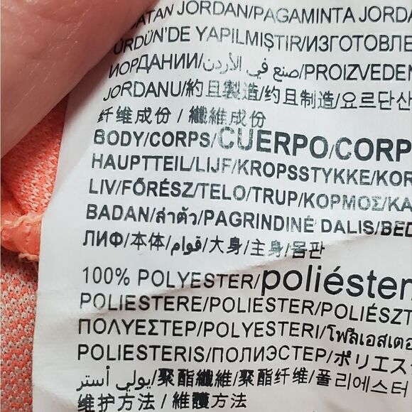 Under Armour Orange & Blue Long Sleeve Hooded T-Shirt - Picture 9 of 9